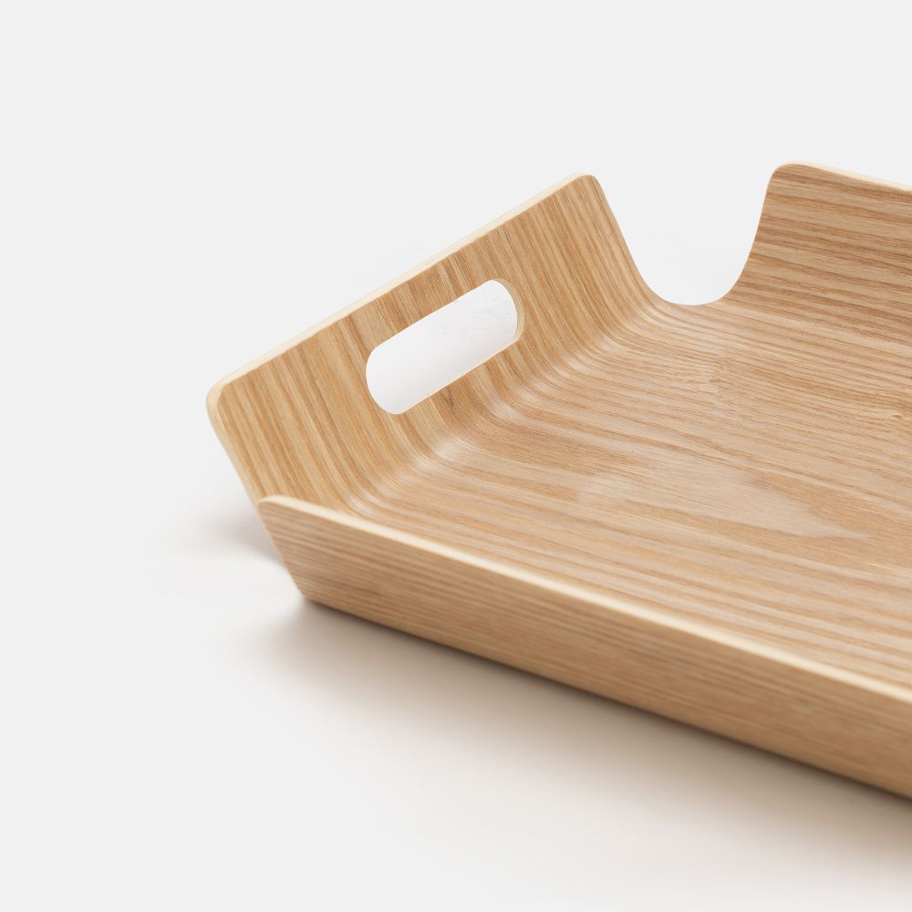 מגש עץ מורן