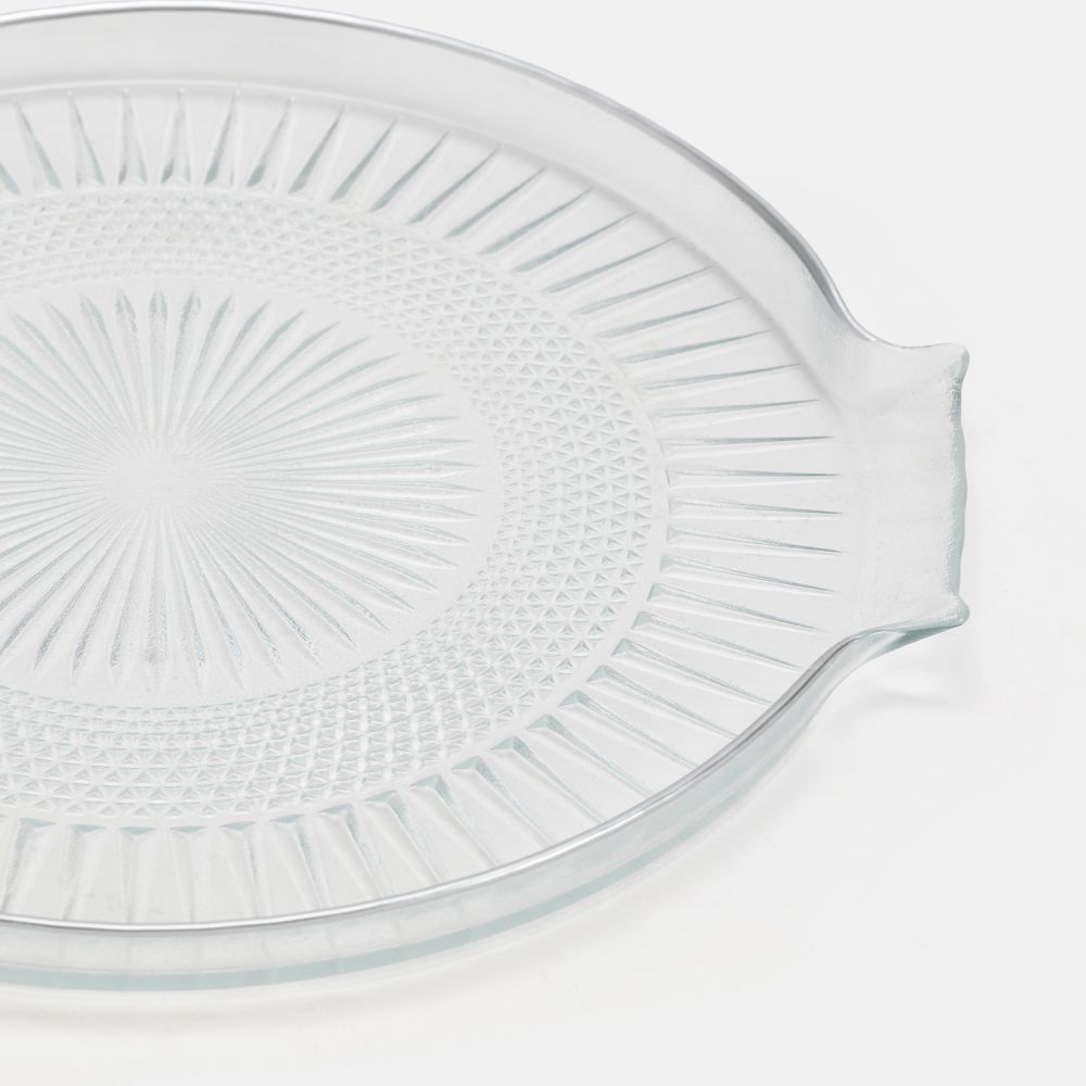 צלחת הגשה עם ידיות הילה