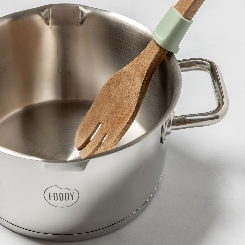 מזלג הגשה מעץ FOODY