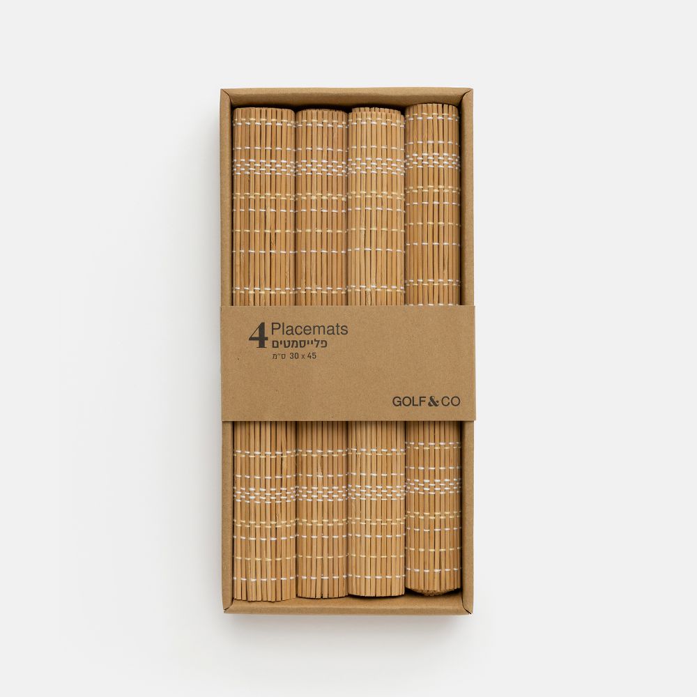 סט 4 פלייסמטים אייס