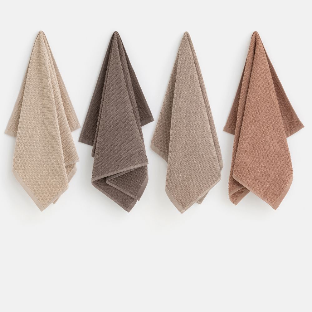 סט 4 מגבות מטבח ליז