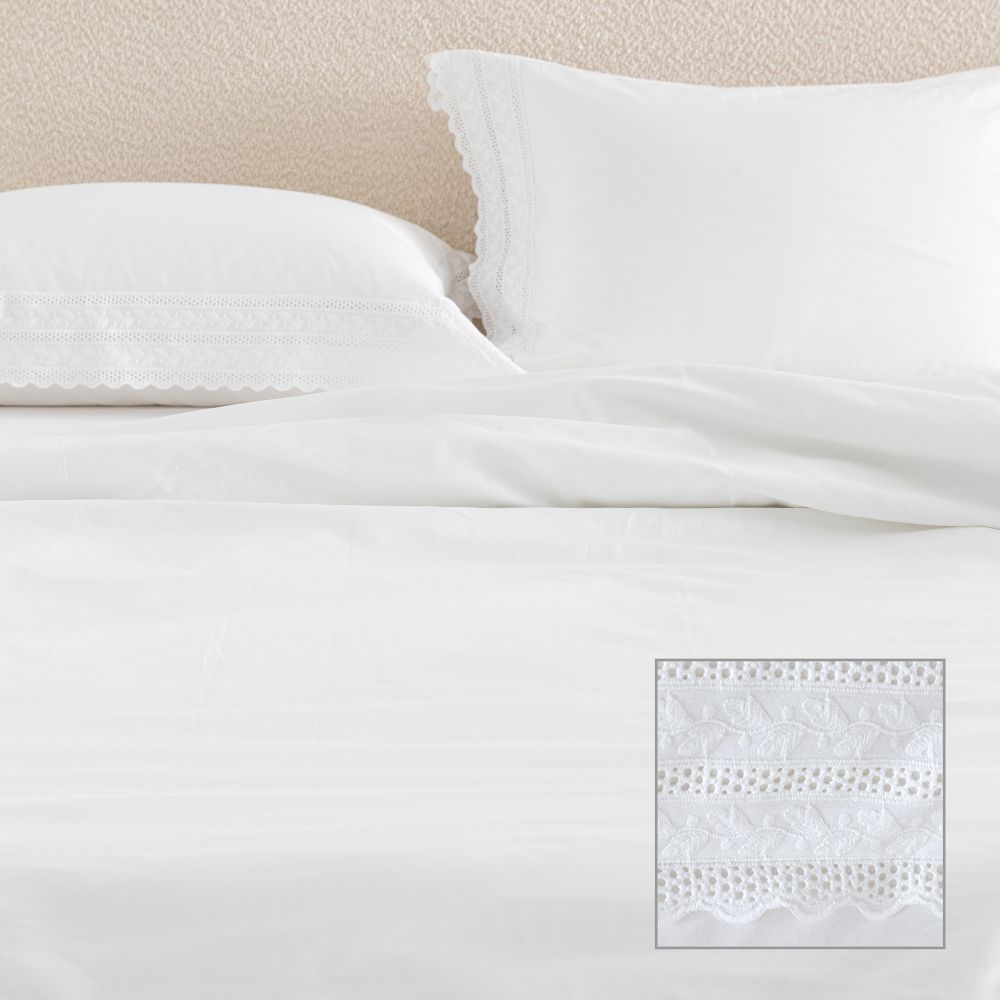 ציפה כותנה סאטן טוליפ גאלרי שרלוט