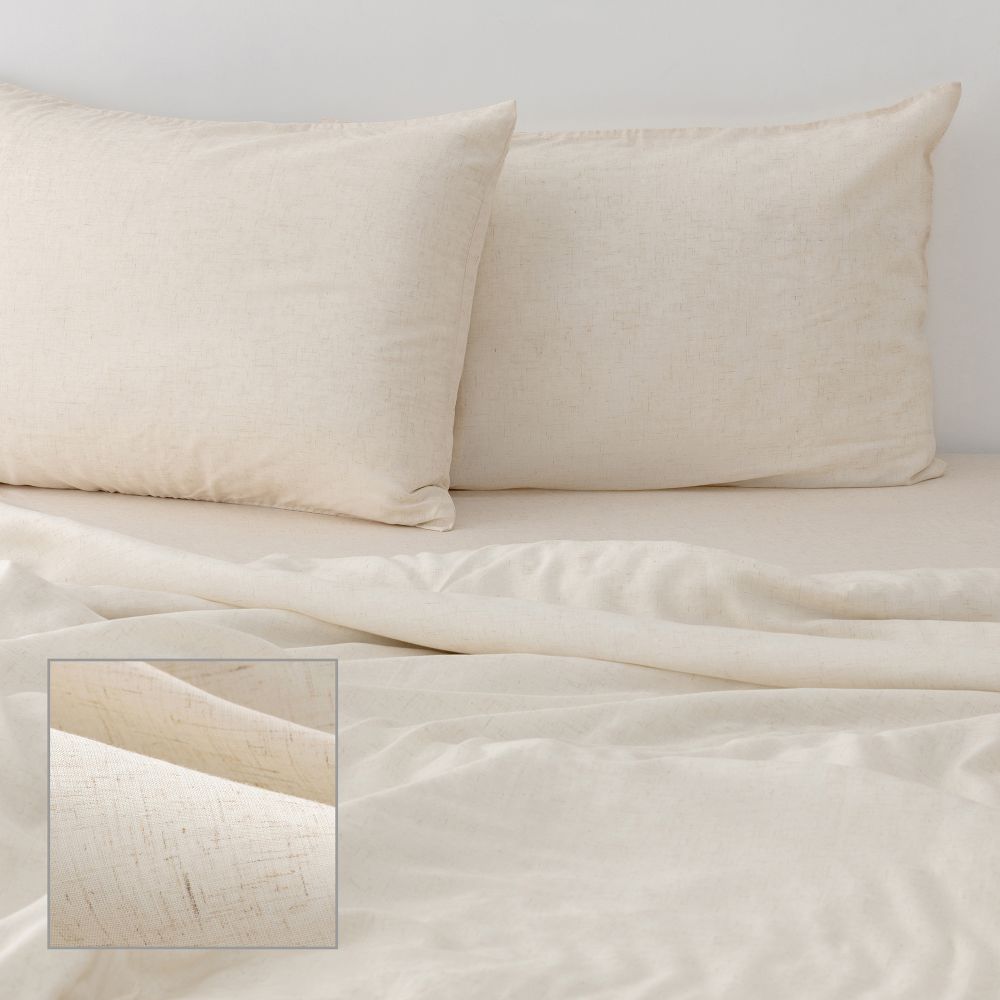 סט טנסל/פשתן לנון