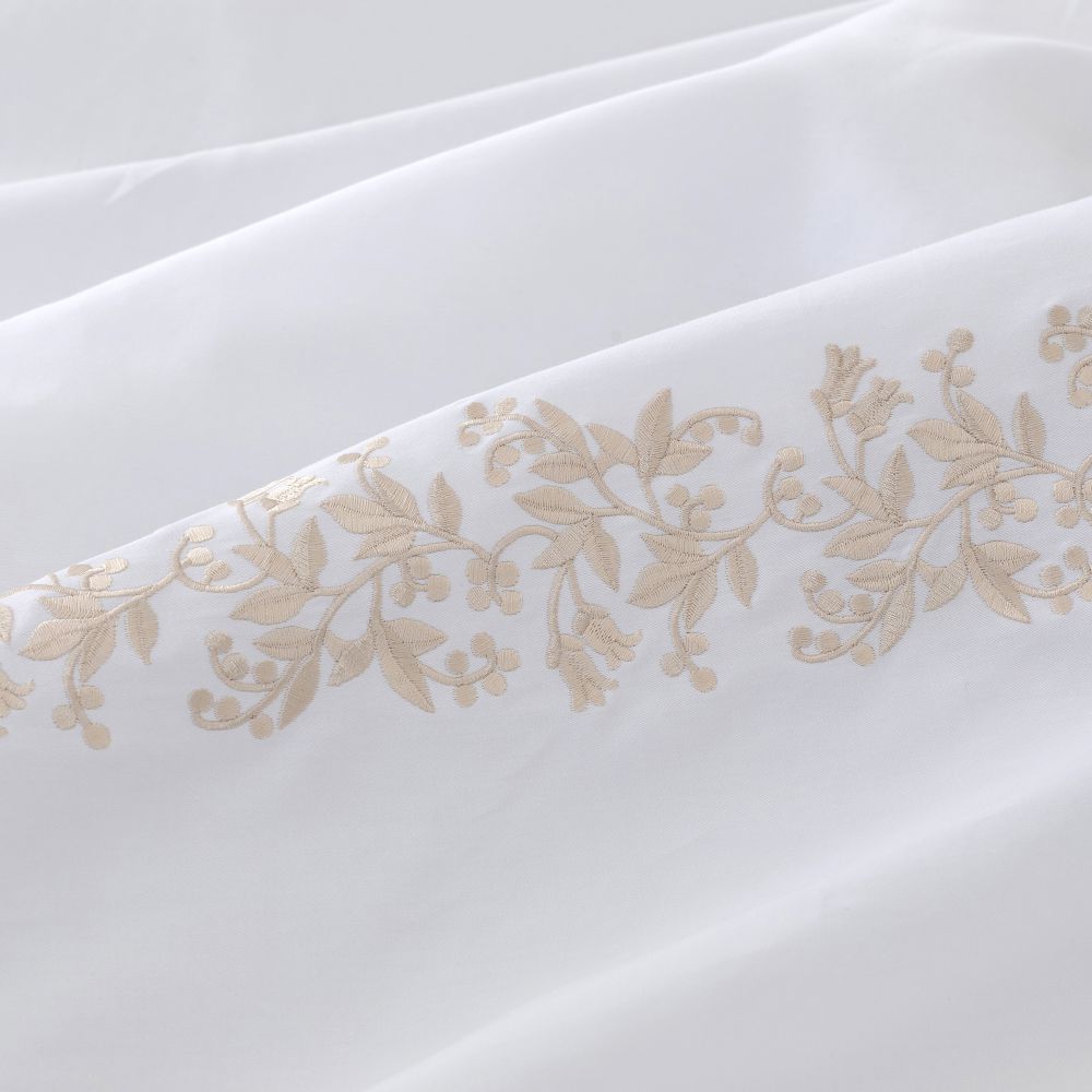 סט מצעי כותנה סאטן אמבר