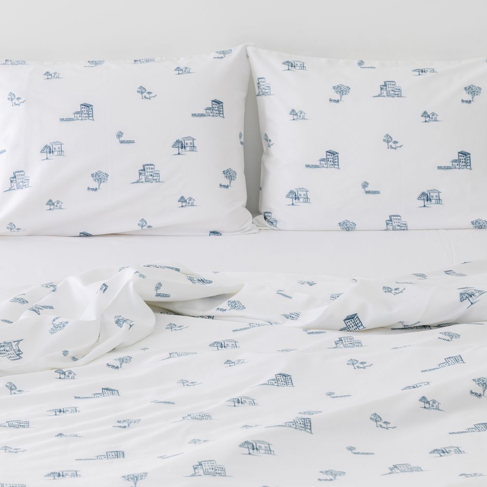 סט מצעי כותנה באריגת סאטן ג’ולס