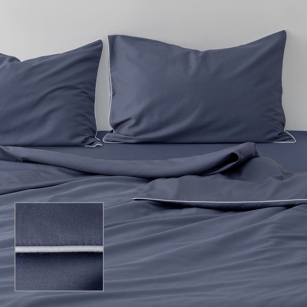 סט מצעי כותנה באריגת סאטן קלאב