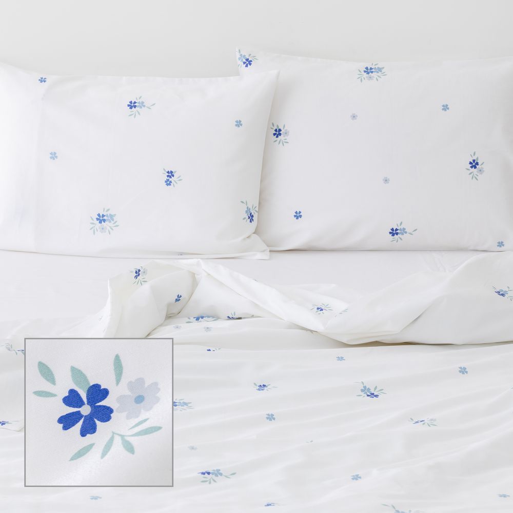 סט מצעי כותנה באריגת סאטן יערה