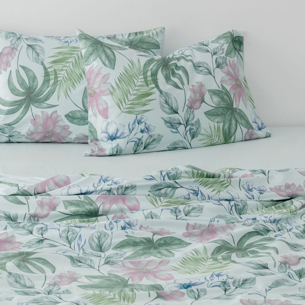 סט מצעי כותנה באריגת סאטן רוזלי